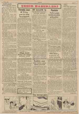  30 Mayıs 1936 —  —  —— — AKŞAM i AKŞAMDAN AKŞAMA: Adliyede bir rekor İ ŞENİR HABERLERİ Floryanın imarı (20 senelik iş| ayi