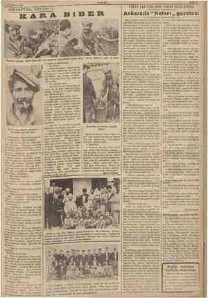  30 Haziran 1936 HAYATTAN TİPLER :1 KARA BİBER İyisi yakarım. kitabı elime alır, yere | | 35 kuruşla ailesini geçin: Karabiber