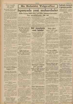    Sahife 2 AKŞAM 7 Ağustos 1936 Cim Londos dün in geldi İtalik biz Ru bir Rus pehli- vanı ile karşıla acak İstanbul ee heyeti