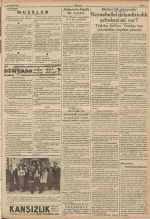    22 Ağustos 1936 AKŞAM Sahife 5 gül ön ra Ankarada büyük Dirileri ölü gösterenler e El bir mektee  Beynelmileldolandırıcılık