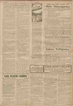    9 Eylül 1936 de Bir sef İstanbulun en güzel hz) okumağa Eminim ları ei sn ztn dm hiç biri Sam- | radan işitmemişler- öir.