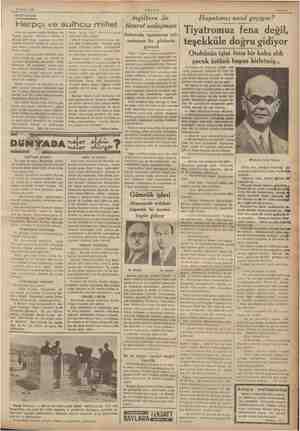  17 Eylül 1936 AKŞAM Ka Sahife 5 DÜŞÜNCELER: a Harpçı ve s İstanbul gazetelerinde okudum. Bir ngiliz yazıcısı: «Milletleri e
