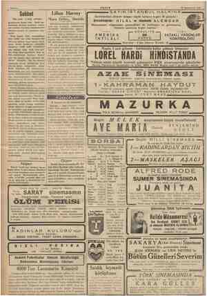    KE er Ee Sahife 4 AKŞAM 10 Teşrinievvel 1938 Sohbet (Baş tarafı 3 üncü sahifede) senil era “eder. Bedii m Imıyan denim...