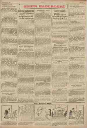  4 ç . | 2 'Teşrinisani 1936 , AKŞAMDAN AKŞAMA an Ziraat mahsulleri ii Hayatı ucuzlatmak meselesi hükü- ie ciddi surette ele