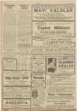  Sahife 4 KA AKŞAM 12 Teşrinisani 1936 Taymisin bir makalesi (Baş tarafı 1 inci sahifede) Almanyayı gücendirmeden...Bu 'ünkü