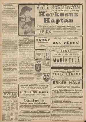    | F TEE Mem Sahife 4 KARİ MEKTUPLARI: 1937 İzmir sergisi Ma m Ahmed Yür: ğin i için gözüme anları 1937 sergisinde telâfisi
