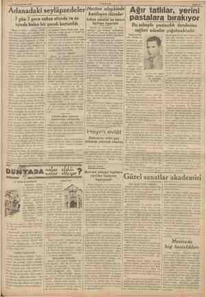      14 Kânunuevvel 1936 MR AKŞAM Adanadaki seylâpzedeler! “7 gün 7 gece enkaz altında ve su içinde kalan bir çocuk kurtarıldı