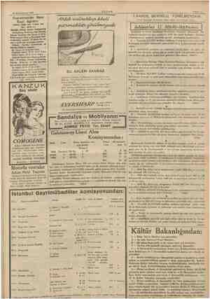    20 Kânunuevvel 1936 Sahife 11 Scandinavian Near East Agceny Galata Tahir han # üncü ka Tel; 44991-2-3 ia Copenhag Hmanlar