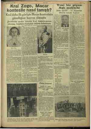        | 5 5 Kânunusani 1937 Sahiie Sİ Kral Zoso, Macar kontesile nasıl tanıştı? Kral daha ilk görüşte Macar kontesinin| i...