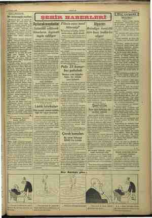  8 Şubat 1937 —— - GÜNÜN MESELELERİ Bir vatandaşlık vazifesi ” Beyoğlunda gezen bir arkadaş gö- xüne çarpan bir takım garip