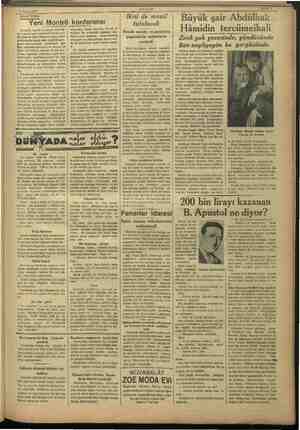  13 Nisan 1937 — —— SİYASİ İCMAL e m — AKŞAM — msi. eğe Yeni Montrö konferansı erupalı büyük ve küçük devletle rin umum şark