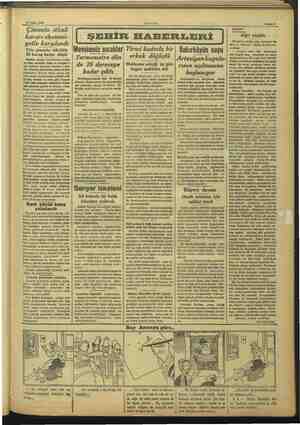    17 Nisan 1937 —.. AKŞAM Çimento ithali kararı ehemmi- yetle karşılandı Dün çimento tâhvilâtı 50 kuruş kadar düştü Teşviki