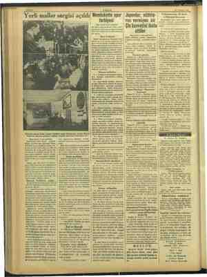    Mi... 1. “4 AKŞAM > NE 28 Temmuz 1937 Yerli mallar sergisi açıldı! Memlekette spor Yukanda sanayi birliği umumi kâtihinin