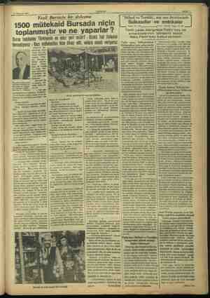  a mL — mm — İĞ lm — NM mms, e 31 Temmuz 1937 ie an Yeşil Bursada bir dolaşma 1500 mütekaid Bursada niçin toplanmıştır ve...