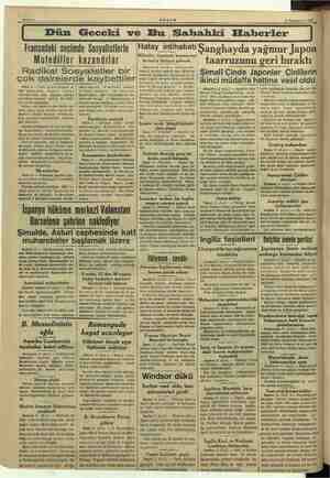      > Sanire 2 —— Dün Geceki ve Bu Sabahki Elaberler i AKŞAM 12 Teşrinievvel 1937 ——— Fransadaki seçimde Sosyalistlerle...