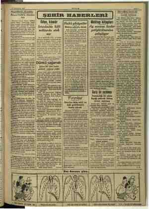    Swrpm 12 'Teşrinievvel 1937 AKŞAM Sahife 3 AKŞAMDAN AKŞAMA» 5 > İSTANBUL HAYATI Ahmed Refik'in ölümüne | ŞEHİR HABKEHELE.