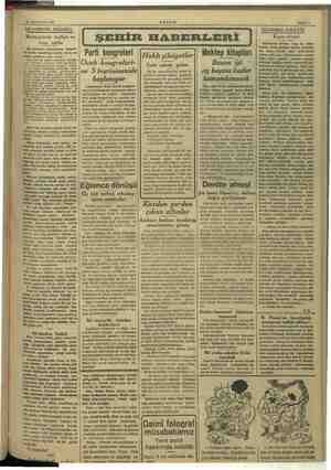    21 Teşrinievvel 1937 AKŞAM Sahife 3 AKŞAMDAN AKŞAMA Mekteplerde tasfiye ve Bir gazeteci sereni eli “da talebe meselesini