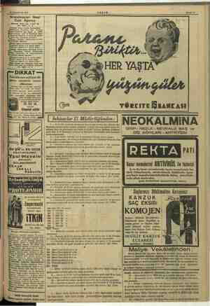       za 24 Teşrinievvel 1937 Scandinavian sml East Agenc in Tahir m > e . Tel: 44991 - dram Orient alk mali eni iliş kayyuy