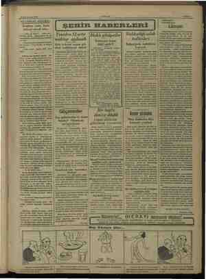    8 Kânunusarii 1938 AKŞAM Sahife 3 AKŞAMDAN AKSAMA, 3 a SOHBET: - ni kır aa ee İİ ŞEHİR HABERLERİ deli istifade etmek...