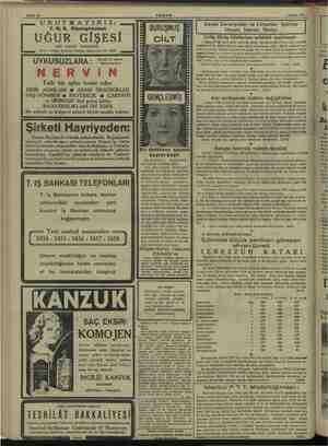   Bahife 12 AKŞAM 1 Mayıs 1938 a UNUTMAYINIZ: T. H. K. Piyangosunun UĞUR GİŞESİ SİZİ ZENGİN EDECEKTİR. Adres: Galata, Karaköy