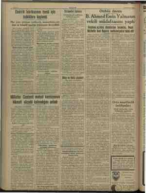  l 1 : i | İ | i Sahife # AKŞAM 26 Haziran 1938 mg Elektrik fabrikasının tevsii İçi i için tedkiklere başlandı Her yere...