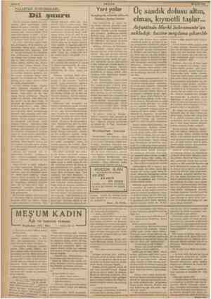    “ferdimize kadar Sahife 6 AKŞAM PAZARTESİ KONUŞMALARI: Dil şuuru Tektük ışıklarına hemen yüz sene- denberi, fakat...