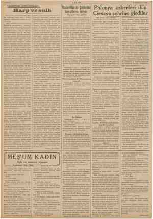    Yetmiş altı yaşmdaki ihtiyar İngi- iz diplomatı Loyd Core . (Lloyd George), «Medeniyet cellâdı nı tas- vir ediyor: R «Eğer