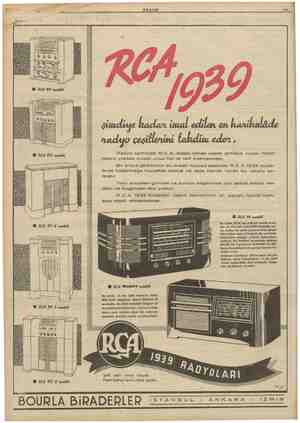    RE 039 simdiye kadan imal edilen en harikulâde Radyo tarihinde R.C.A. başta olmak üzere şimdiye kadar hiçbir radyo yüksek