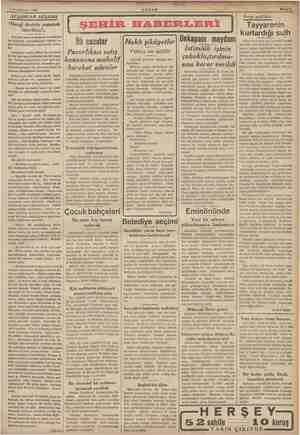    7 Teşrinlevel 1938 AKŞAMDAN AKŞAMA “Hangi devirde yaşamak isterdiniz?,, , Yolcular arasıra durarak ve arkaları- ma bakarak,