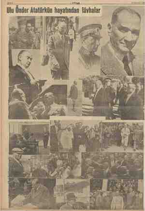  Sahife » AKEŞ ” kik 11 Teşrinisani 1938 Ulu Önder Atatürkün hayatından lâvhalar © 4  ...