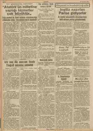    Iran gazetelerinin makaleleri “Atatürk'ü yaptığı hizmetler çok büyüktür,, Küşiş gazetesi de, Ismet Inününün reisicümhurluğa