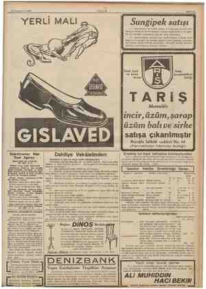    24 Kânunuevvel 1938 — Scandinavian Near East Agency Galata Tahir ban 3 üncü kat Tel: 44901 -9-5 Bvenaka Orient Linlen...
