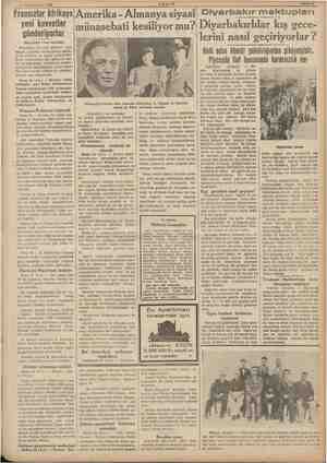  -- 25 Kânunuevvel 1938 AKŞAM Fransızlar Afrikaya Amerika - Almanya siyasi yeni kuvvetier gönderiyorlar (Baş tarafı 1 inci...