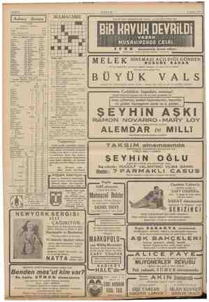  Sahife 4 11 Şubat 1939 ema ma — e Ankara Borsası | 10/2/939 Esham ve Tabviât 1488 ikramiyeli Anadolu li | e va GERLER nama