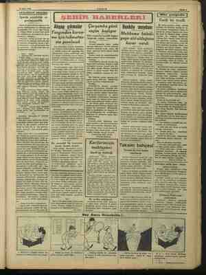  13 Mart 1939 “ esi ğ AEŞAM Sahife 3 ŞEHİR HABERLERİ Ahşap çıkmalar AKŞAMDAN AKŞAMA Sporda amatörlük ve profesyonellik...
