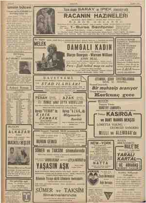    Sahi ife 1.si 22 Mart 1939 izmirin bütcesi Umumi İz 2,250,000 lira üzerinden kabul etti İzmir (Akşam) — Vilâyet w meclisi,