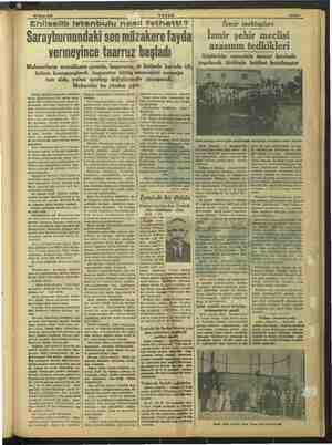    25 Nisan 1939 AEŞAM Ehlisallb istanbulu nasıl fethetti ? Sarayburnundaki son müzakere fayda vermeyince taarruz başladı...