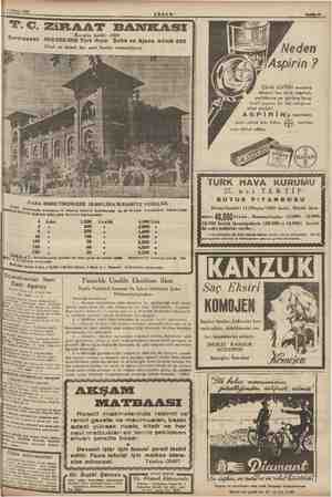    14 Mayıs 1999 T.C. ZiRAAT BANKASI Serm 5 Kuruluş tarihi: 1888 ayesi: 100.000.000 Türk Ilrası Şube ve Ajans adedi 262 Zirai