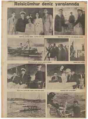  7“Temmuz 1939 AKŞAM Reisicümhur deniz yarışlarında  ...