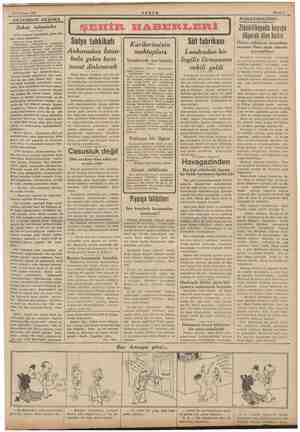  14 Temmuz 1939 AKŞAMDAN AKŞAMA Sakat tahminler Gene koskoca manşetler, gene sü- tun sütün tahminler: Ağustosta harp çıkacak!