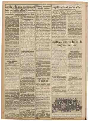  — az Barel green Ke Eee gz Sahife 8 İngiliz - Japon anlaşması Times gazetesinin mühim bir makalesi “İngiliz imparatorluğunun