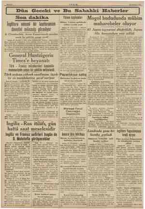  Bahife 2 AKŞAM 28 Temmuz 1939 Dün Geceki ve Bu Sabahki Eliaberler Mogol hududunda mühim muharebeler oluyor 61 Japon tayyaresi