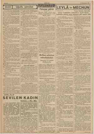    ge ey Evden çıktığım zaman hava biraz bulut- ba idi. Aldırış etmedim. Pardlesümü alma- dım, Zaten şemsiye taşımak da Âdelim