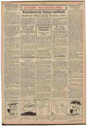  25 Teşrinisani 1939 AKŞAMDAN AKŞAMA Günde kırk iki lira kazanan memur Nasıl? Baremi hiçe mi saymış? Yoksa, Allah nasip...