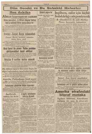  17 Kânunusani 1940 Dün Geceki ve Bu Sabahki Elaberler Son dakika Alman taarruzu ne zaman Alman generalleri, B. Hitlerin...