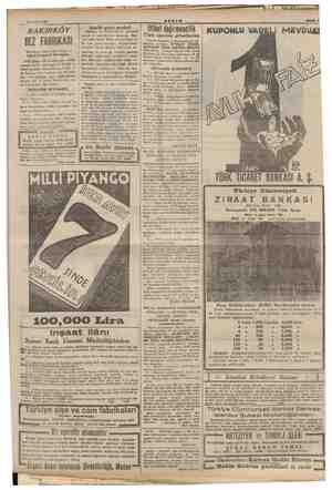  22 Şu © BAKIRK BEL FABRİKASI Mesuliyeti mahdudeli memur ve | | İşçileri Kooperatif Şirketinden: 1939 hesap yılı münasebetile