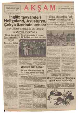  Şimal memleketleri gazete- leri, Almanyanın deniz harbi usulüne hücum ediyorlar Sovyet donanması erkânıharbiye reisi...