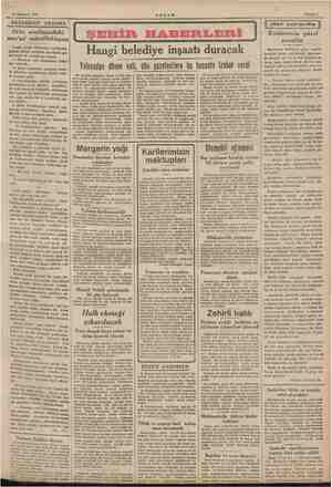    14 Temmuz 1949 AKŞAMDAN AKŞAMA Orta sınıfımızdaki mes'ud müreffehleşme| * Arada sırada ötekinden berikinden işitiriz; hattâ