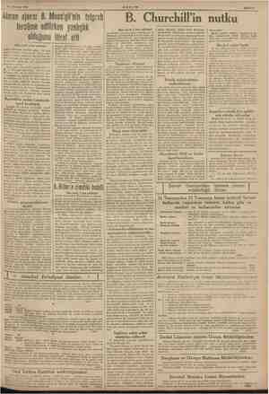    15 Term 1940 N . Alman ajansı B. Massiglinin telgrafı tercüme edilirken yanlışlık olduğunu itiraf etti (Baş tarafı 1 inci