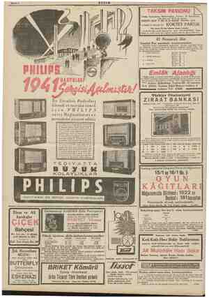    Bu Emsalsiz Radyoları Görmek ve tecrübe etmek nen-PH EL TP S satış-Mağazalarını ve ücentelerini ziyaret ediniz 1941 Philipa
